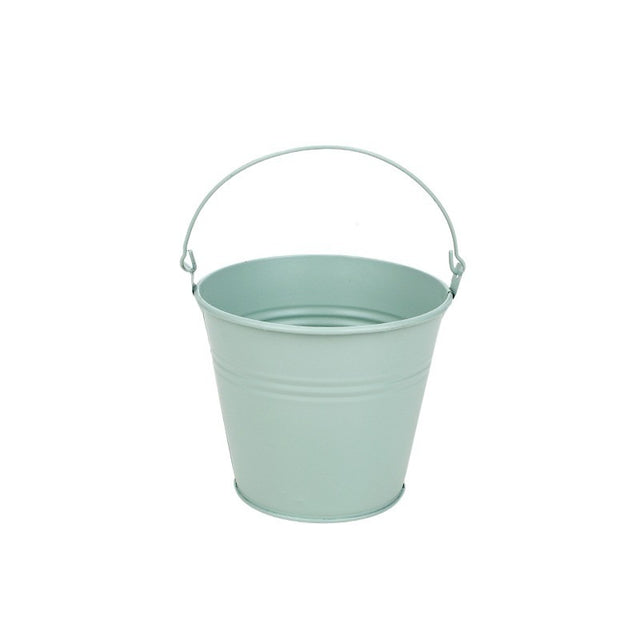 imagine produs Galeata metal 7.1x5.6cm S/10 verde menta