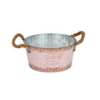 imagine produs Bol Din Metal Cu Manere Andretta 22x10cm Roz