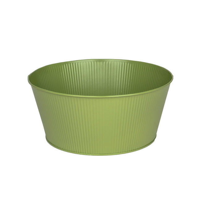 Bol rotund Astana metal 17.7x9cm verde oliv