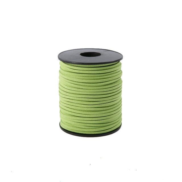 Snur din imitatie de piele 3mmx45m verde