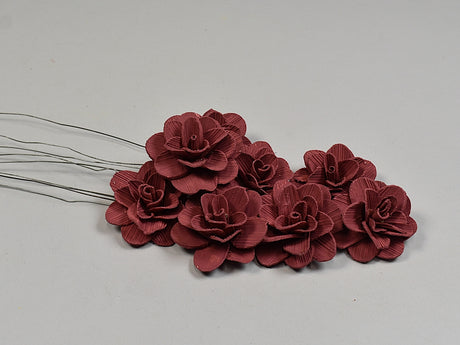 Image for Flori acacia 6cm vopsit-bordeaux