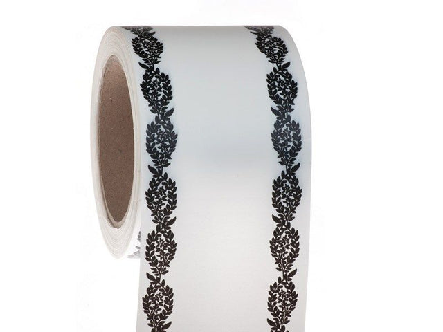 imagine produs Banda decor funerara 8cm alb