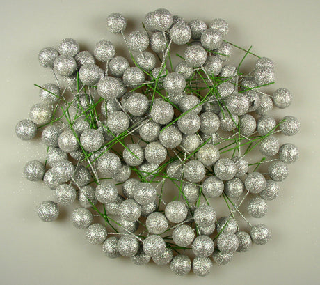 Image for Pick bilute 2cm argintiu&glitter