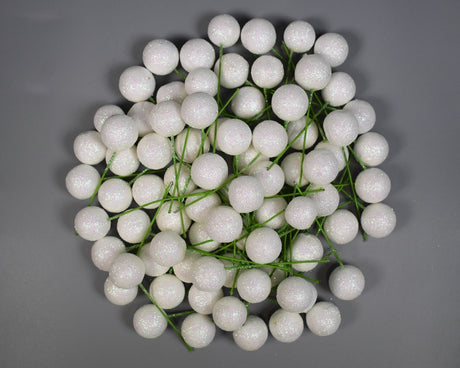 Image for Pick bilute 2cm alb&glitter