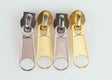 Image for Cursori fermoare S/70 auriu/argintiu