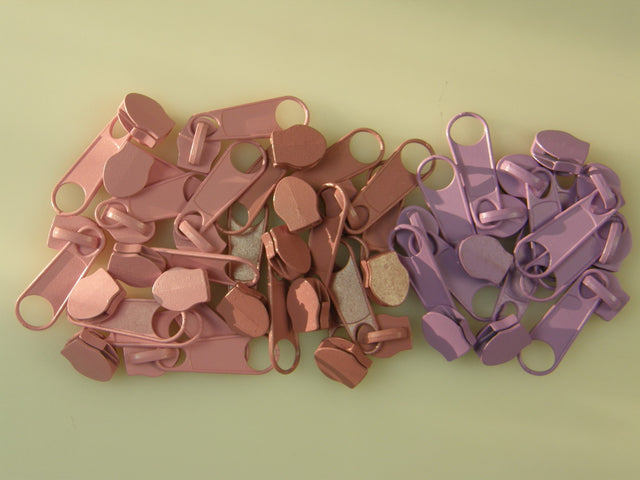 Image for Cursori fermoare S/70 roz/nalba/mov