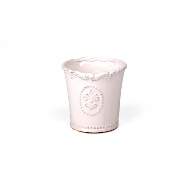 imagine produs Ghiveci Ceramic Bourbon 11,5x11cm Alb