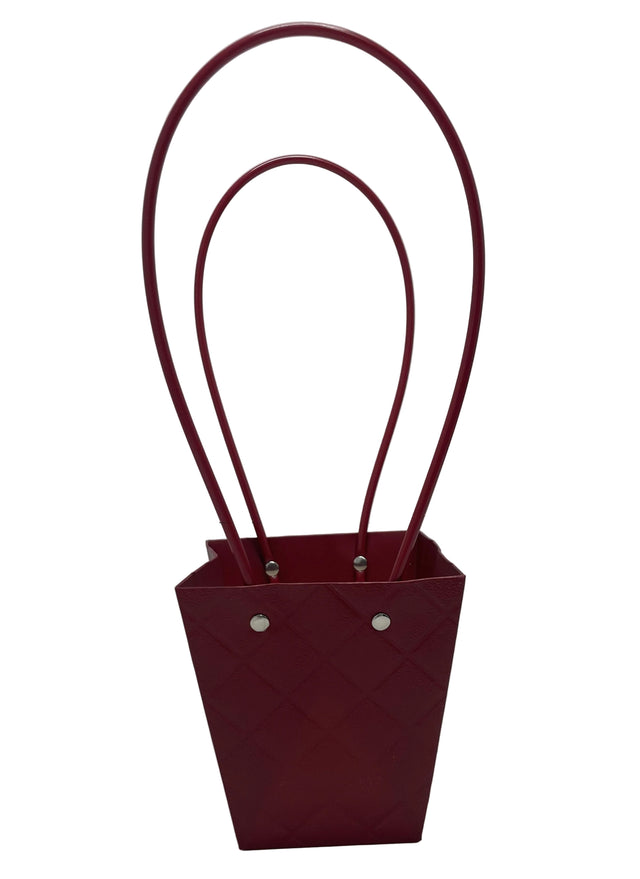 Pungi ptr aranjamente florale 12x8x12.5cm bordeaux
