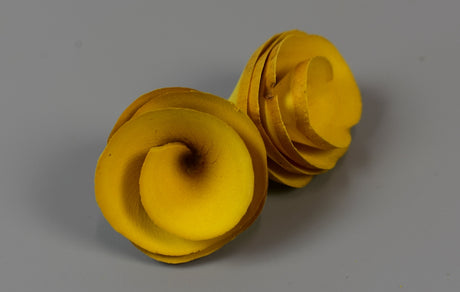 Image for Flori din lemn 2cm galben