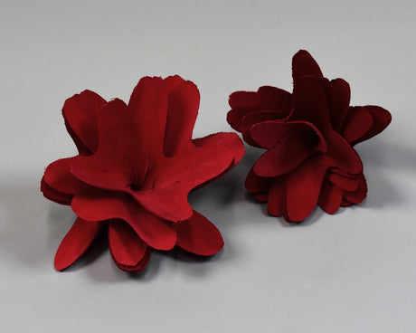 Image for Flori din lemn 6cm bordeaux