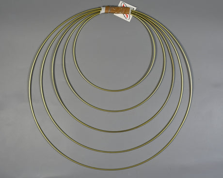 Image for Set cerc metalic 20/25/30/35/40 S/5 auriu