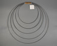 Image for Set cerc metalic 20/25/30/35/40 S/5 argintiu