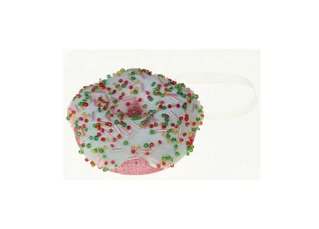 imagine produs Gogoasa decor pentru brad 8cm roz