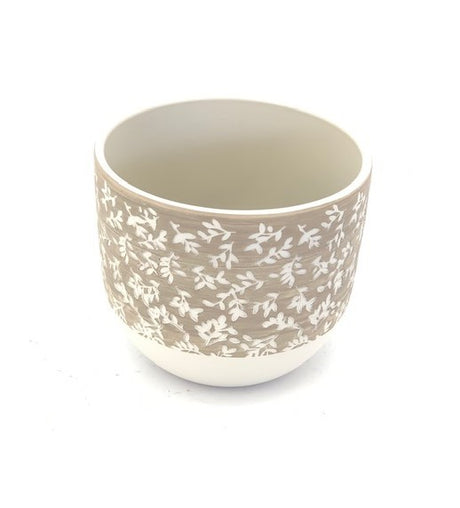 imagine produs Bol ceramic cu model 16.5X14.5CM cm bej