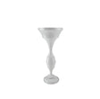 imagine produs Suport lumanare din metal D13cm H41.5cm alb