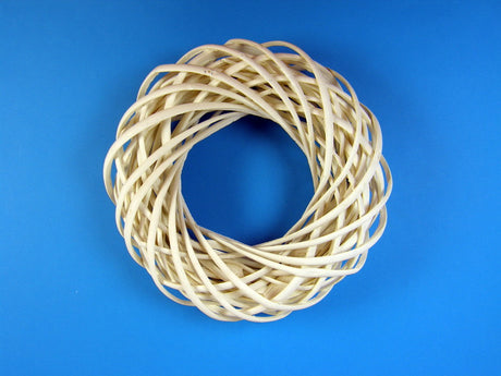 Image for Coronita din nuiele 25cm alb