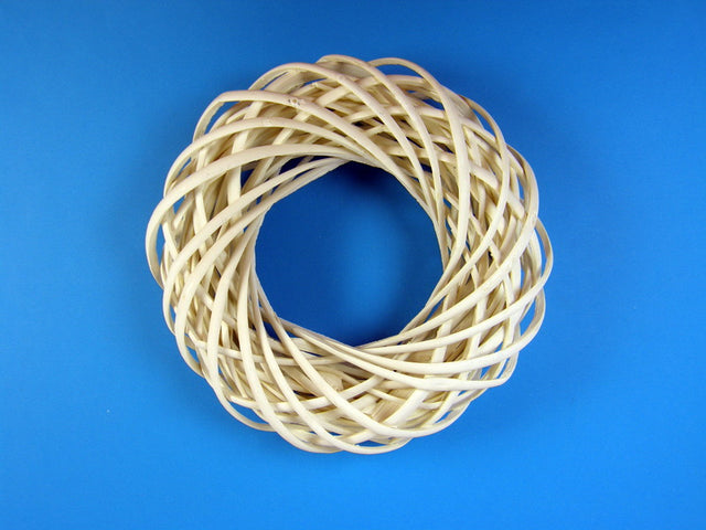 Image for Coronita din nuiele 25cm alb