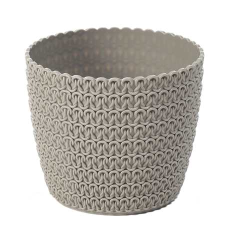 imagine produs Ghiveci plastic Magnolia Jersey 220mm taupe