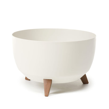 imagine produs Ghiveci plastic Roma D:29cm, H:23cm crem