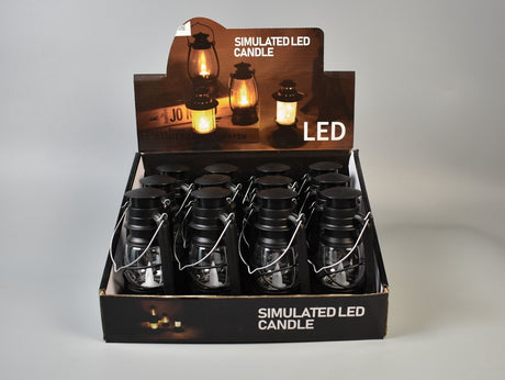 Image for Lampa petrol cu led din plastic 6x13cm