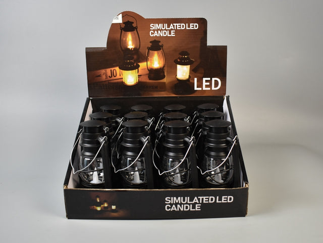 Image for Lampa petrol cu led din plastic 6x13cm