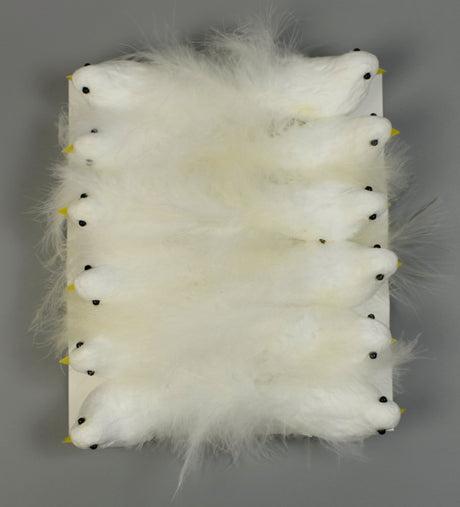 Image for Pasari cu clame S/12 alb