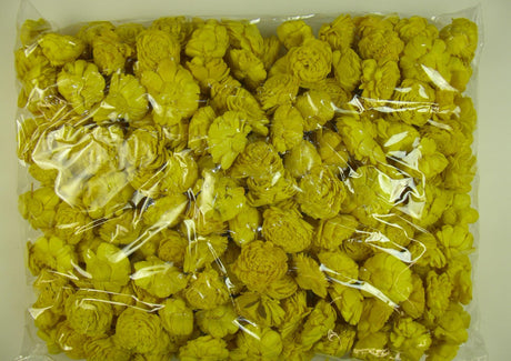 imagine produs Capete floricele ming 4cm S/250 galben