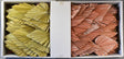 Image for Frunza palmier mediu cu chiciura galben/portocaliu