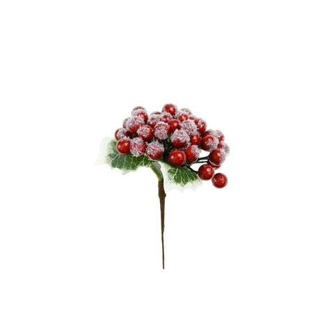 imagine produs Pick cu bilute 15cm rosu