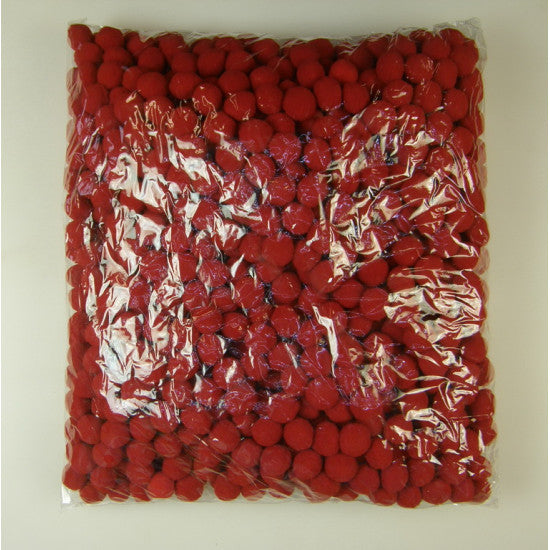 Bile casmir 2cm 1000buc/pachet rosu