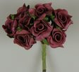 Image for Buchet trandafiri polifoam 3cm bordeaux