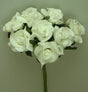Image for Buchet trandafiri polifoam 3cm alb