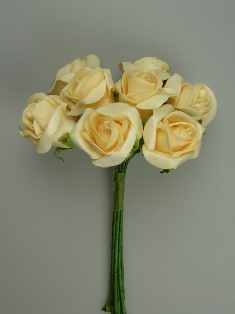 Image for Buchet trandafiri polifoam 5cm  piersica
