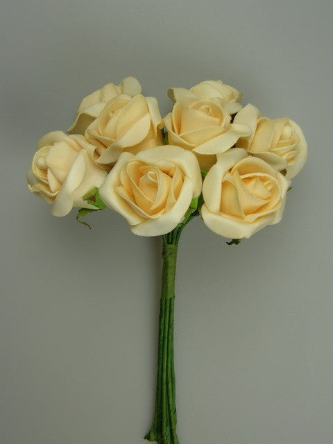Image for Buchet trandafiri polifoam 5cm  piersica