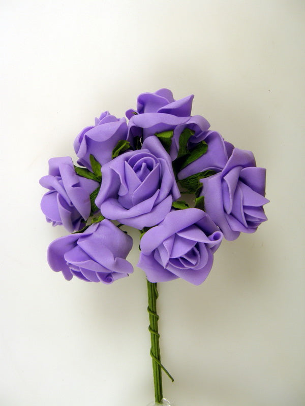Image for Buchet trandafiri polifoam 5cm mov
