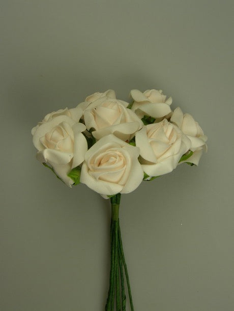 Image for Trandafiri polifoam 5cm x8 roz