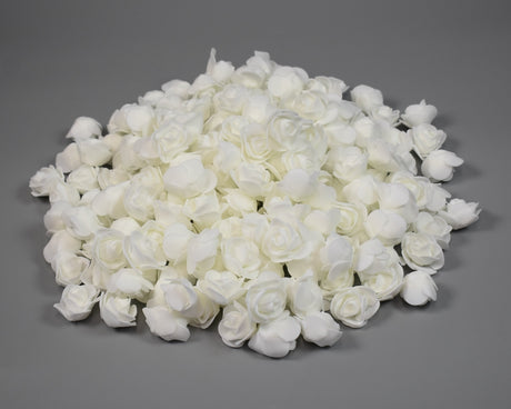 Image for Cap trandafiri polifoam 3cm S/200-alb