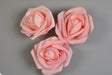 Image for Cap trandafiri polifoam 7cm 60buc/pachet roz