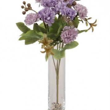 imagine produs Buchet floricele x5 30cm mov