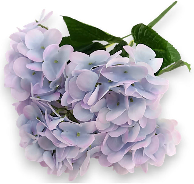 Buchet hortensii Real Touch x5 47cm mov