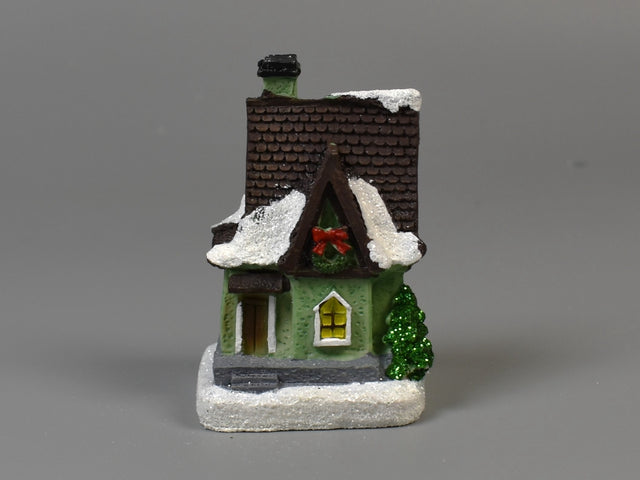 Image for Casa din rasina cu led 7.5x5.5cm - F