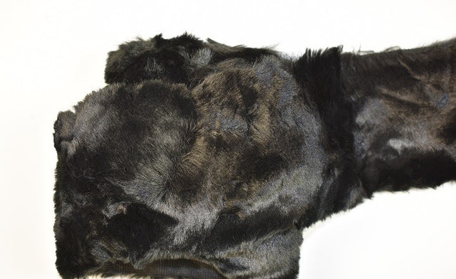 Rola blana iepure 8cmx1.6m negru