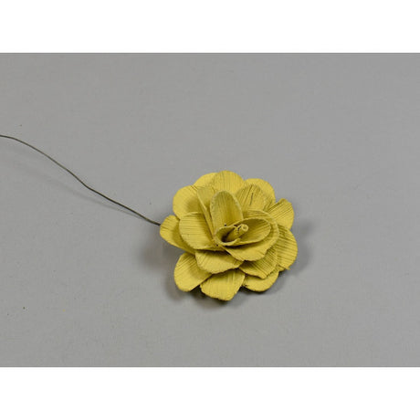Flori acacia 6cm vopsit galben