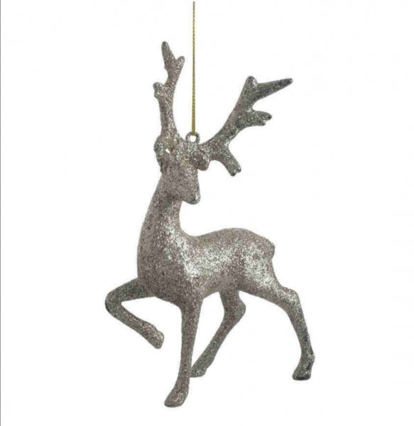 imagine produs Cerb de agatat cu glitter