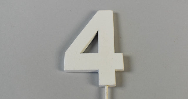 Image for Pick numere din lemn 27cm S/3 "4"