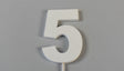 Image for Pick numere din lemn 27cm S/3  "5"