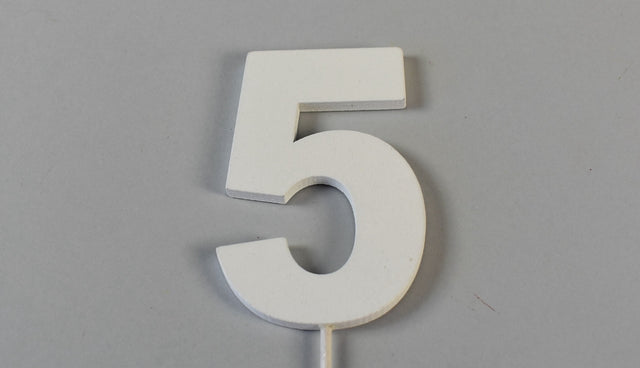 Image for Pick numere din lemn 27cm S/3  "5"