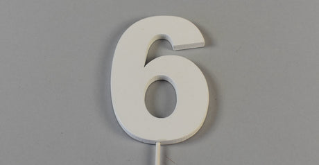 Image for Pick numere din lemn 27cm S/3 "6"