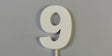 Image for Pick numere din lemn 27cm S/3 "9"