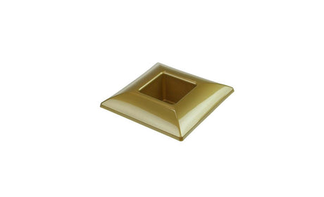 imagine produs Vas plastic pt.aranjamente 17X17cm auriu